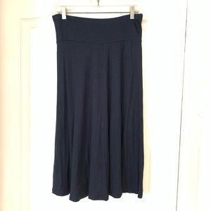 🌟SALE 4 for $20🌟Navy jersey skirt EUC